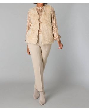 YEST Oda Reversible Vest - Natural