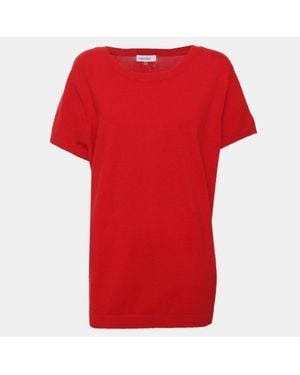 Calvin Klein Rib Knit Top - Red