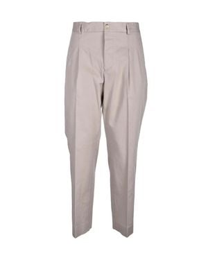 TRUE NYC Cotton Stretch Pants - Gray