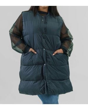Bitte Kai Rand Feather Down Vest - Blue