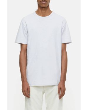 Closed Organic Cotton Classic Slub Short Sleeve T-Shirt - White