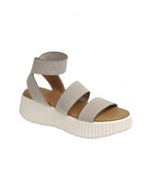 Ccocci Vista Platform Sandal - Gray