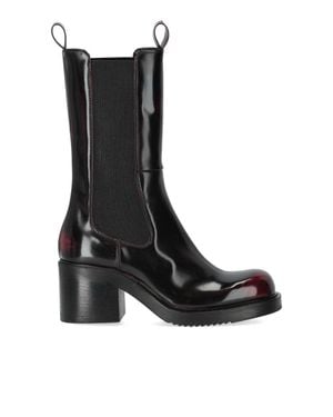 Elena Iachi Heeled Chelsea Boot - Black