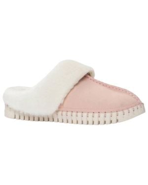 Ilse Jacobsen Tulip Cozy Mule Slippers - Pink