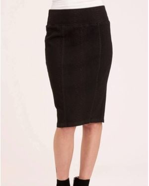 XCVI Arleigh High Waist Skirt - Black