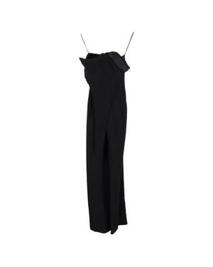Roland Mouret Wide-Leg Jumpsuit - Black