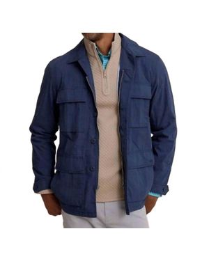 Southern Tide Cedarbrook Field Jacket - Blue