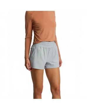 Free Fly Pull-On Breeze Short - Blue