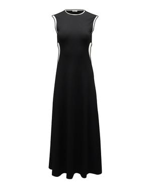 Christopher Esber Negative Space Rib Maxi Dress - Black
