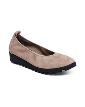 Aetrex Brianna Ballet Flat - Gray