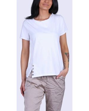 Gigi Moda Lazio Top - White