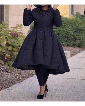 N by Nancy Hi Lo Coat - Blue