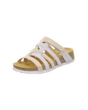 Think! Koak Open-Toe Mule - Metallic