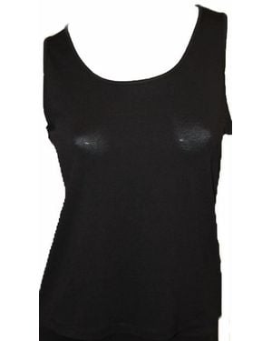 Angel Bra-Friendly Tank Top - Black