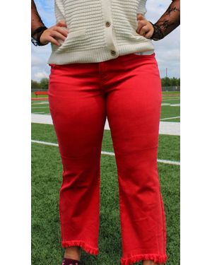 Risen Harper Jeans - Red