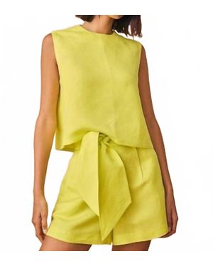 Hunter Bell Manning Top - Yellow