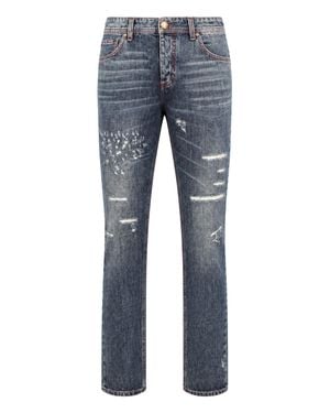 Philipp Plein Super Straight Cut So Alright - Blue