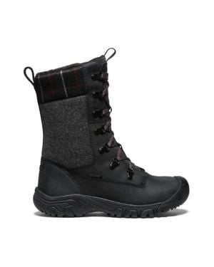 Keen Greta Tall Waterproof Boots - Black