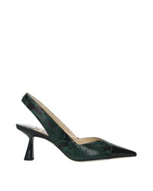 Jimmy Choo Leather High Heel Pumps - Green