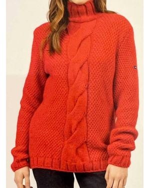 Saint James Lescun Sweater - Red