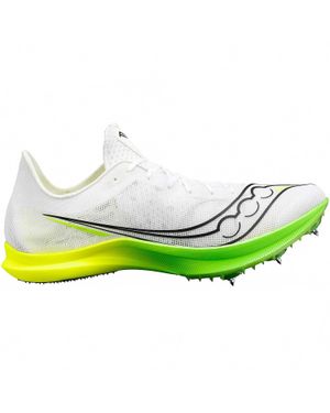 Saucony Endorphin Cheetah Spike Shoes - Green