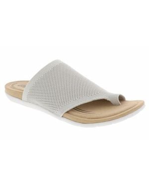 Biza Lavish Slip-On Sandals - Black