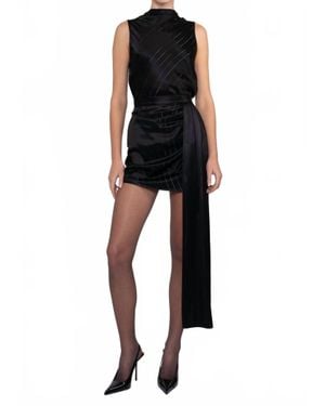 NonChalant Label Viola Mini Skirt - Black