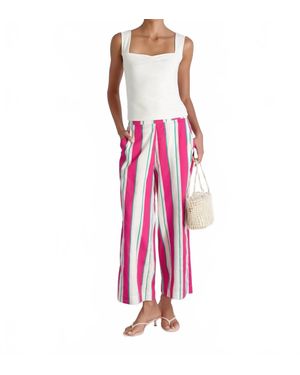 French Connection Alexis Pop Havana Crop Pants - Pink