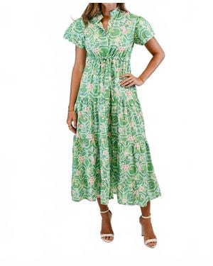 Victoria Dunn Hurley Dress - Green