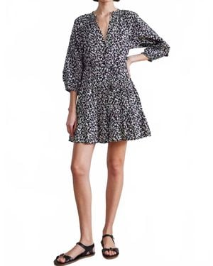 Apiece Apart Alessa Mini Dress - Black
