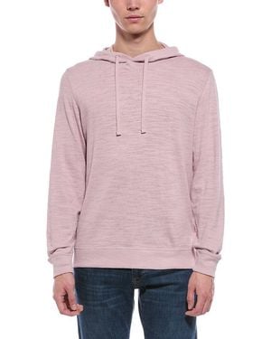 Faherty Sunwashed Slub Hoodie - Pink