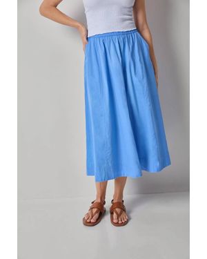 Lilla P Voile Circle Skirt - Blue
