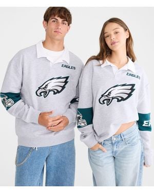 Aéropostale Philadelphia Eagles Rugby Sweatshirt - Gray