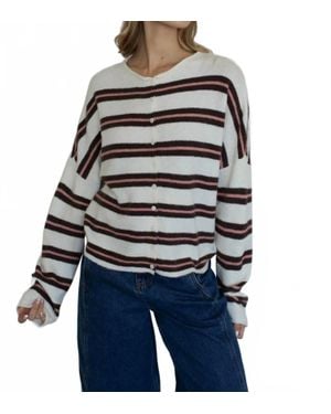 Azalea Maisie Button-Down Cardigan - Black