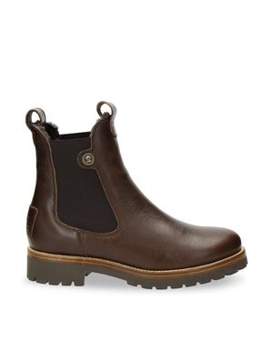 Panama Jack Francesca B13 Leather Chelsea Boots - Brown
