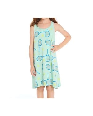 Chaser Brand Tank Dress Tennis - Blue