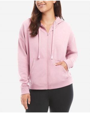 Danskin Ruched Back Hoodie - Pink