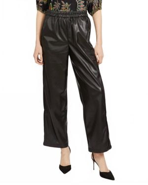 Caballero Max Vegan Leather Pant - Black