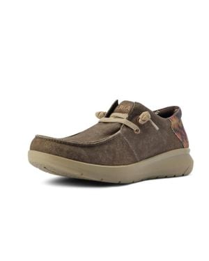 Ariat Hilo Stretch Lace Aztec Casual Shoe - Black