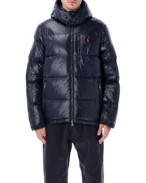 Polo Ralph Lauren Glossy Puffer Jacket - Blue