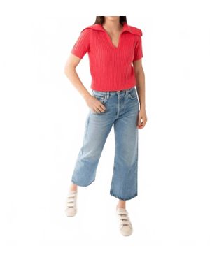 En Saison Mirabel Knit Top - Blue