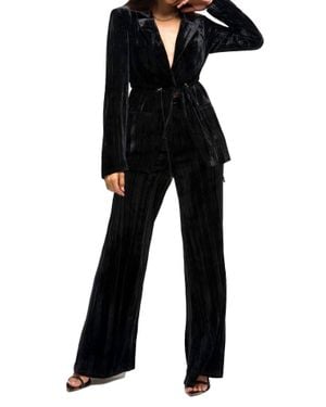 GOOD AMERICAN Cinched Blazer - Black
