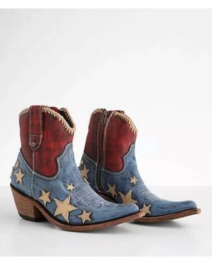 Liberty Black Claudia Americana Fashion Booties - Blue