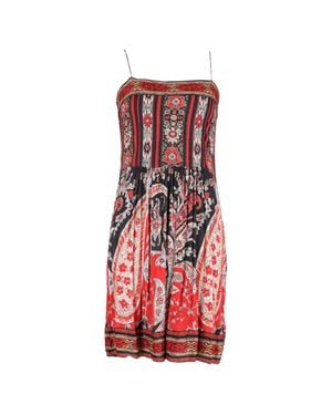 Isabel Marant Printed Knee-Length Dress - Red