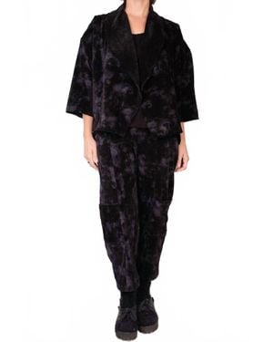 Chalet Et Ceci Beau Jours Eunice Chenille Jacket - Black