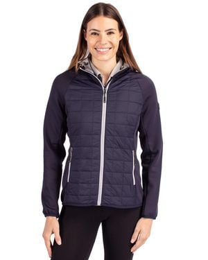 Cutter & Buck Rainier Primaloft Eco Full Zip Hybrid Jacket - Blue