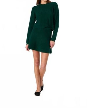 French Connection Vhari Knit Mini Skirt - Green