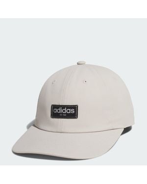 adidas Court Relaxed Strapback Hat - White