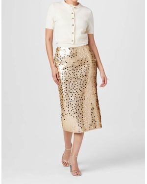 Toccin Leilani Pencil Skirt - Natural