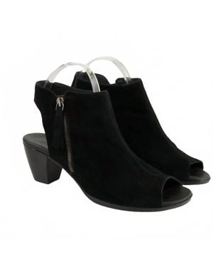 Munro Nakita Peep Toe Bootie - Black